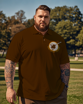 San Diego Padres - Lässiges, kurzärmliges Poloshirt für Herren in Übergröße